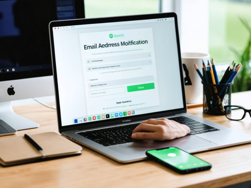 Guide pratique pour modifier votre adresse e-mail sur Spotify