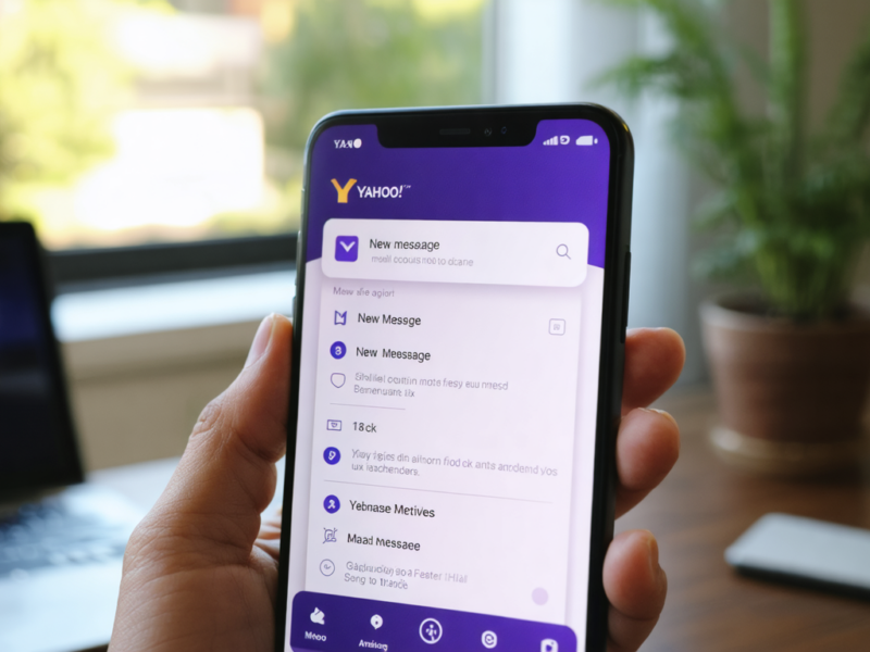 Recevez des notifications en temps réel pour chaque nouveau message sur Yahoo Mail
