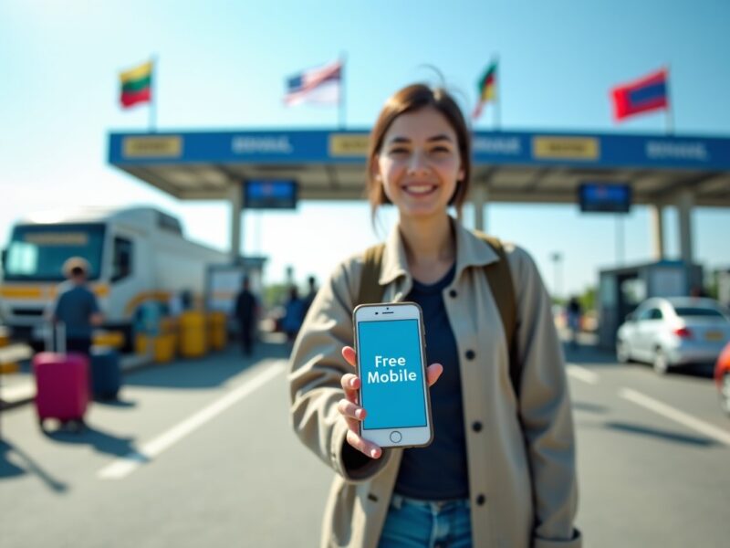 Free Mobile lance son mode international dès la traversée de la frontière