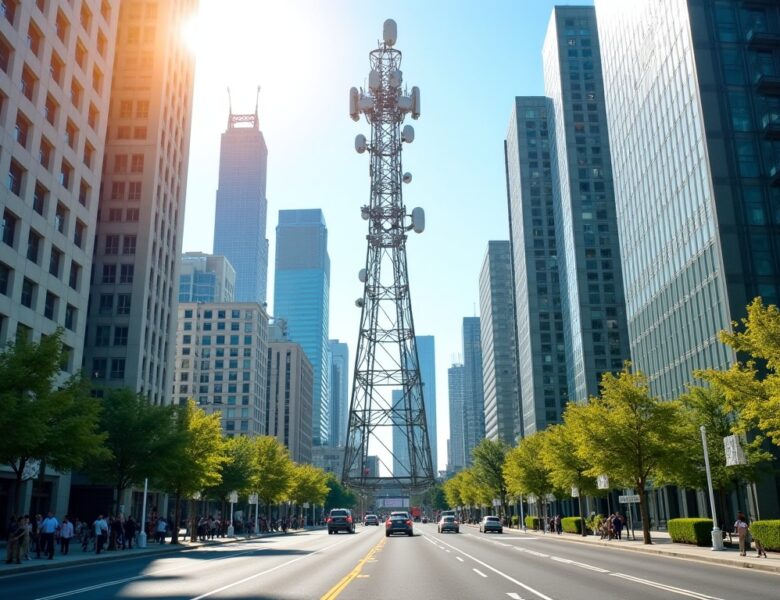 La qualité du signal 5G de Free liée à la proximité des antennes relais