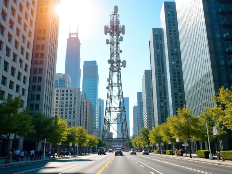 La qualité du signal 5G de Free liée à la proximité des antennes relais