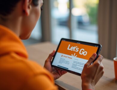 Comment l’Opérateur Orange façonne l’interaction entre le forfait Let’s Go et l’usage des données sur tablettes réseau