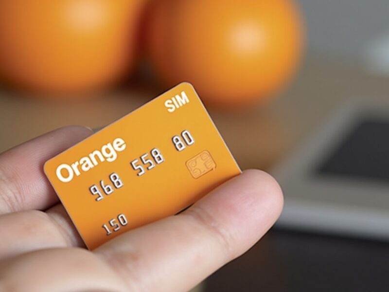 Comment commander votre carte SIM Orange en ligne : guide étape par étape