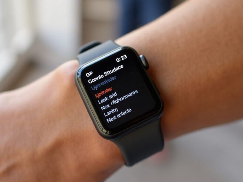 Guide pratique pour automatiser le changement de cadrans sur votre Apple Watch