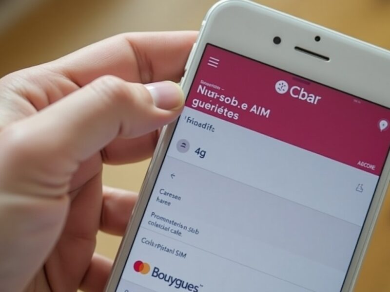 Guide complet pour activer une carte SIM Bouygues dans votre routeur 4G