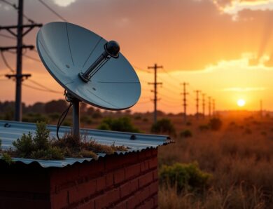 Internet par satellite : la solution pour pallier l’instabilité du réseau électrique ?