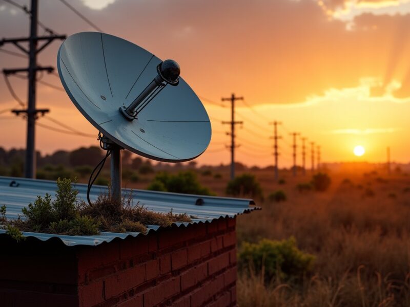 Internet par satellite : la solution pour pallier l’instabilité du réseau électrique ?